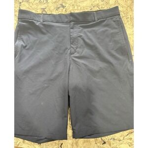 Nike Golf Shorts Mens 34 Navy Dri Fit Standard Fit Performance Golf Stretch
